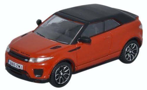 Oxford Diecast Range Rover Evoque Convertible Phoenix Orange OD76RREC001