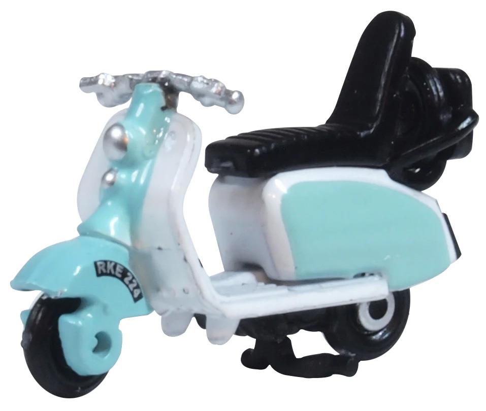 Oxford Diecast Scooter Blue/White OD76SC001