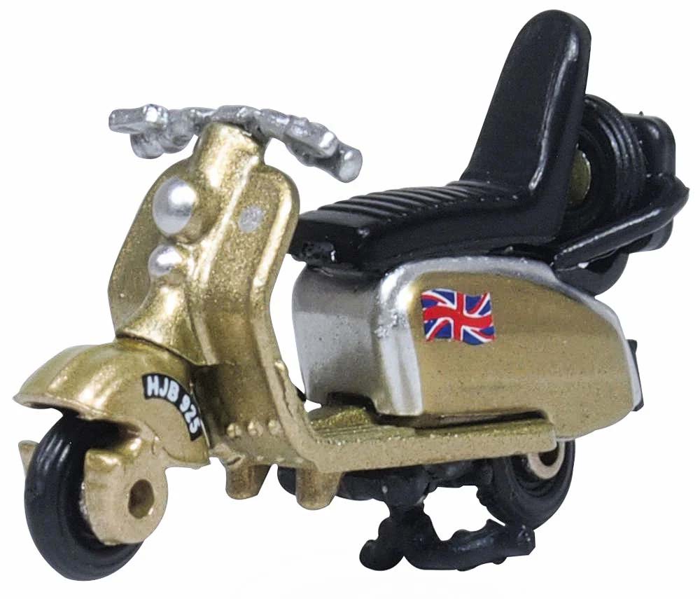 Oxford Diecast Scooter Gold OD76SC004