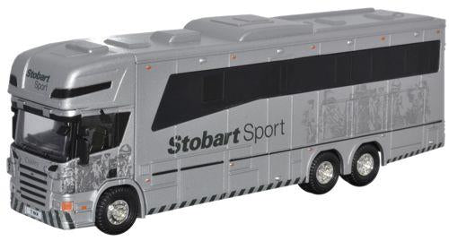 Oxford Diecast Scania 380 Horsebox Eddie Stobart OD76SCA03HB