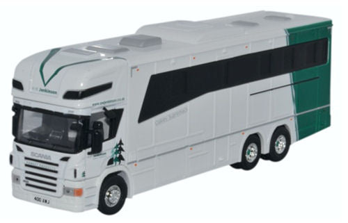 Oxford Diecast Scania 380 Topline Horsebox A W Jenkinson OD76SCA04HB