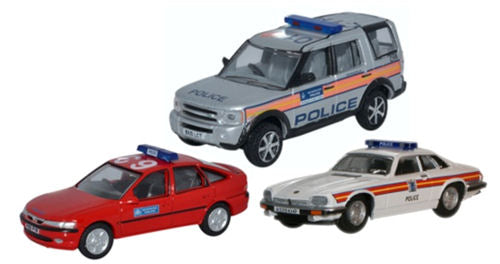 Oxford Diecast Metropolitan Police Set (3) OD76SET50