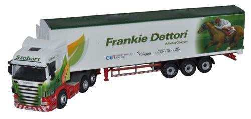 Oxford Diecast Stobart Lorry Frankie Dettori OD76SHL09WF