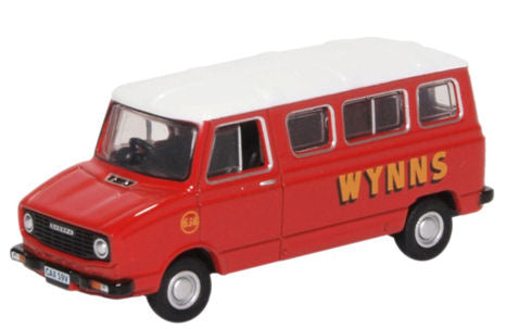 Oxford Diecast Sherpa Minibus Wynns OD76SHP006