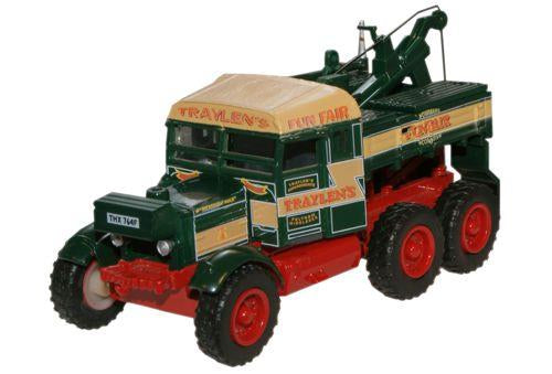 Oxford Diecast Scammell Pioneer Recovery Tractor Traylens Funfair OD76SP003