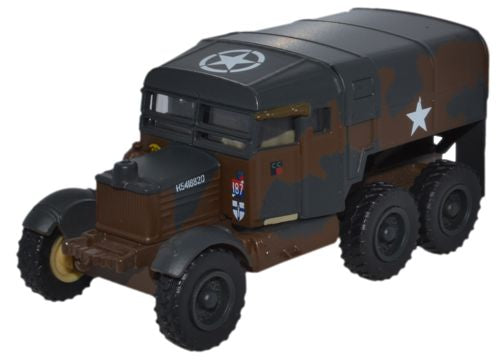 Oxford Diecast Scammell Pioneer Artillery Tractor 51 Hvy Regiment C Troop OD76SP011