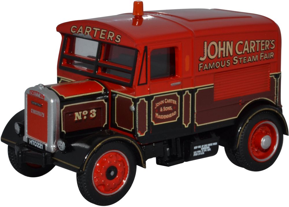 Oxford Diecast Scammell Showtrac Carters OD76SST008