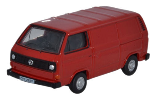 Oxford Diecast VW T25 Van Orient Red OD76T25007