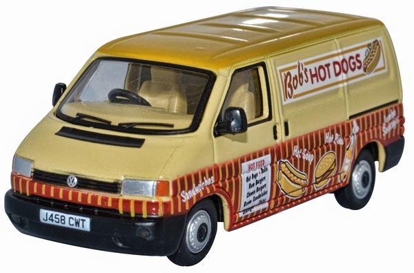 Oxford Diecast VW T4 Van Bob&#39;s Hot Dogs OD76T4007