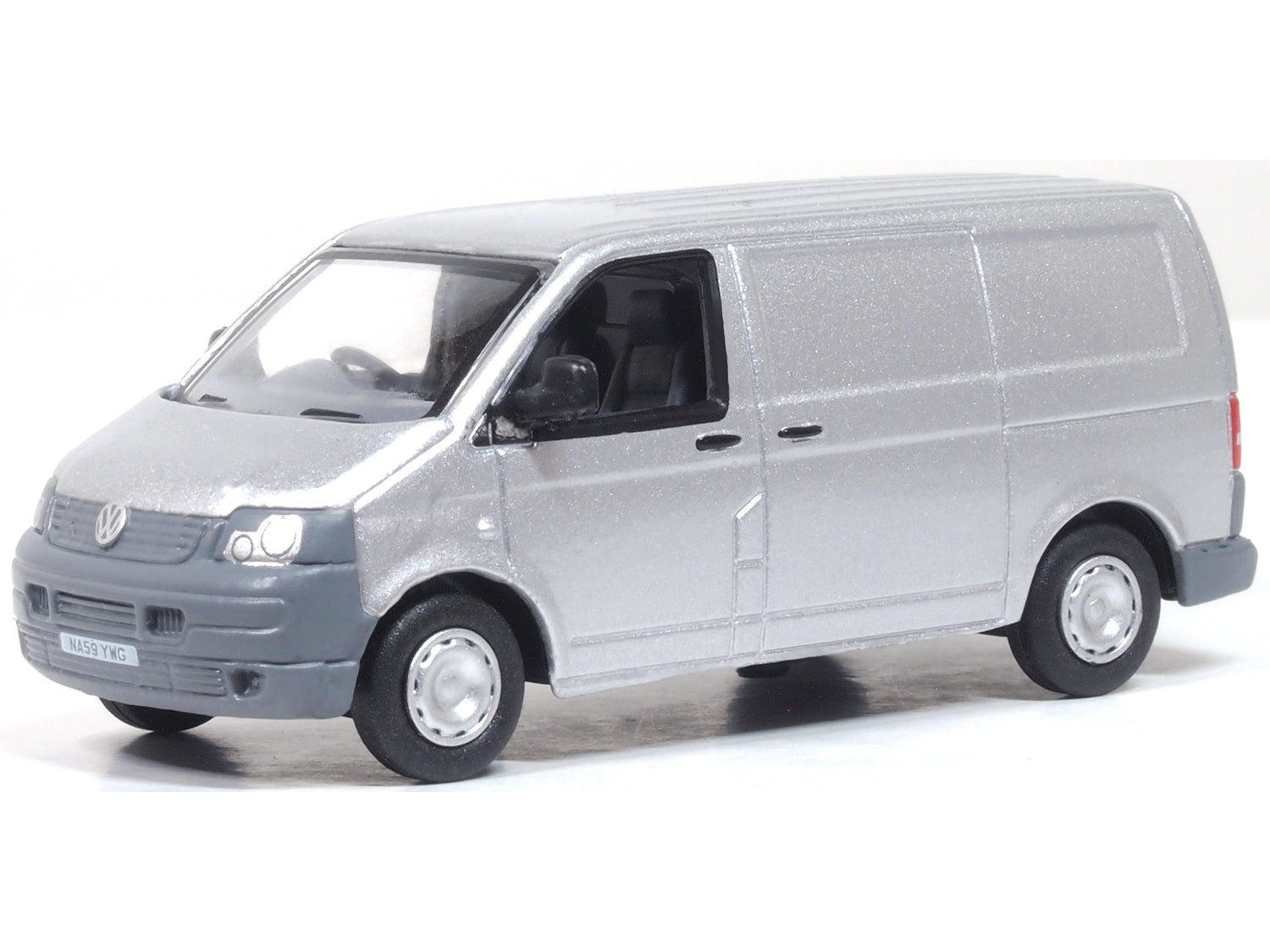 Oxford Diecast VW T5 Van Silver OD76T5V006