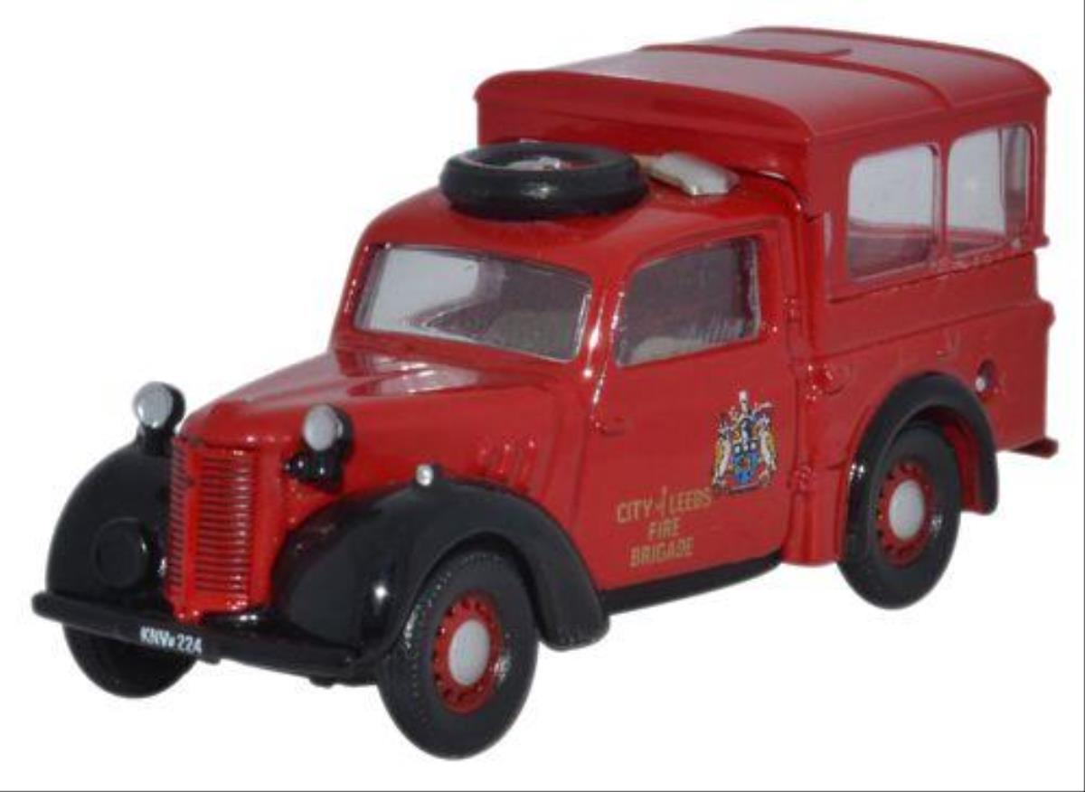 Oxford Diecast Austin Tilly City of Leeds Fire Brigade OD76TIL006