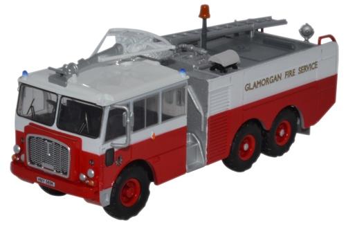 Oxford Diecast Thornycroft Nubian Major Glamorgan Fire Service OD76TN002