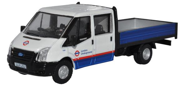 Oxford Diecast Ford Transit Dropside London Underground OD76TPU003