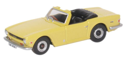 Oxford Diecast Triumph TR6 Mimosa Yellow OD76TR6001