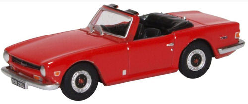 Oxford Diecast Triumph TR6 Signal Red OD76TR6002