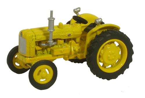 Oxford Diecast Fordson Tractor Yellow Highways OD76TRAC003