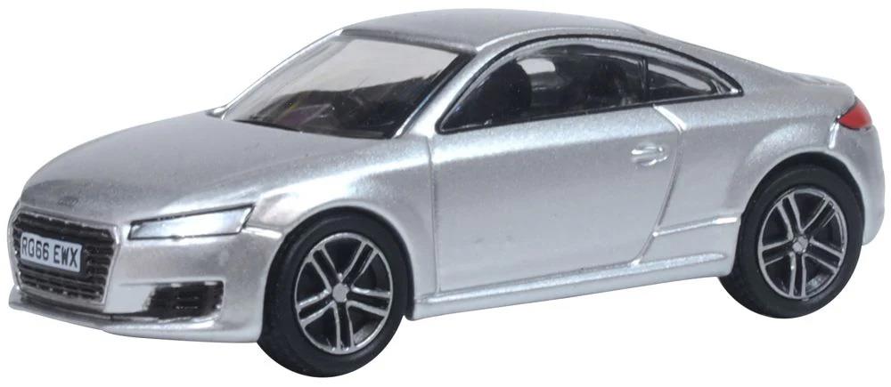 Oxford Diecast Audi TT Coupe Floret Silver OD76TT003