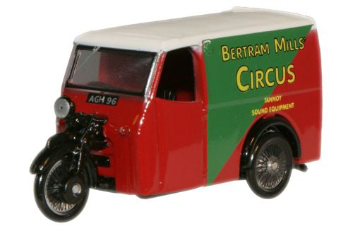 Oxford Diecast Tricycle Van Bertram Mills OD76TV001