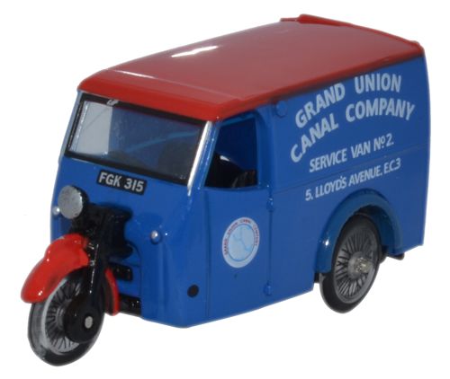 Oxford Diecast Tricycle Van Grand Union Canal Company OD76TV008