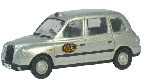 Oxford Diecast LEVC TX4 Taxi Dial A Cab OD76TX4004