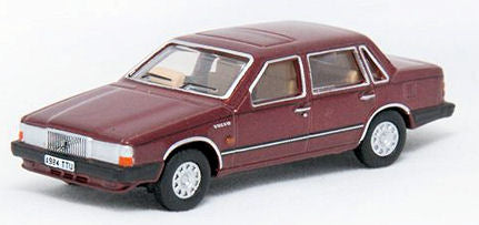 Oxford Diecast Volvo 760 Red Wood Metallic OD76VO002