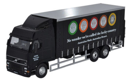 Oxford Diecast Volvo FH3 6 Wheel Curtainside Coopers OD76VOL03CL