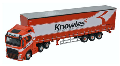 Oxford Diecast Volvo FH4 (G) Curtainside Knowles OD76VOL4003