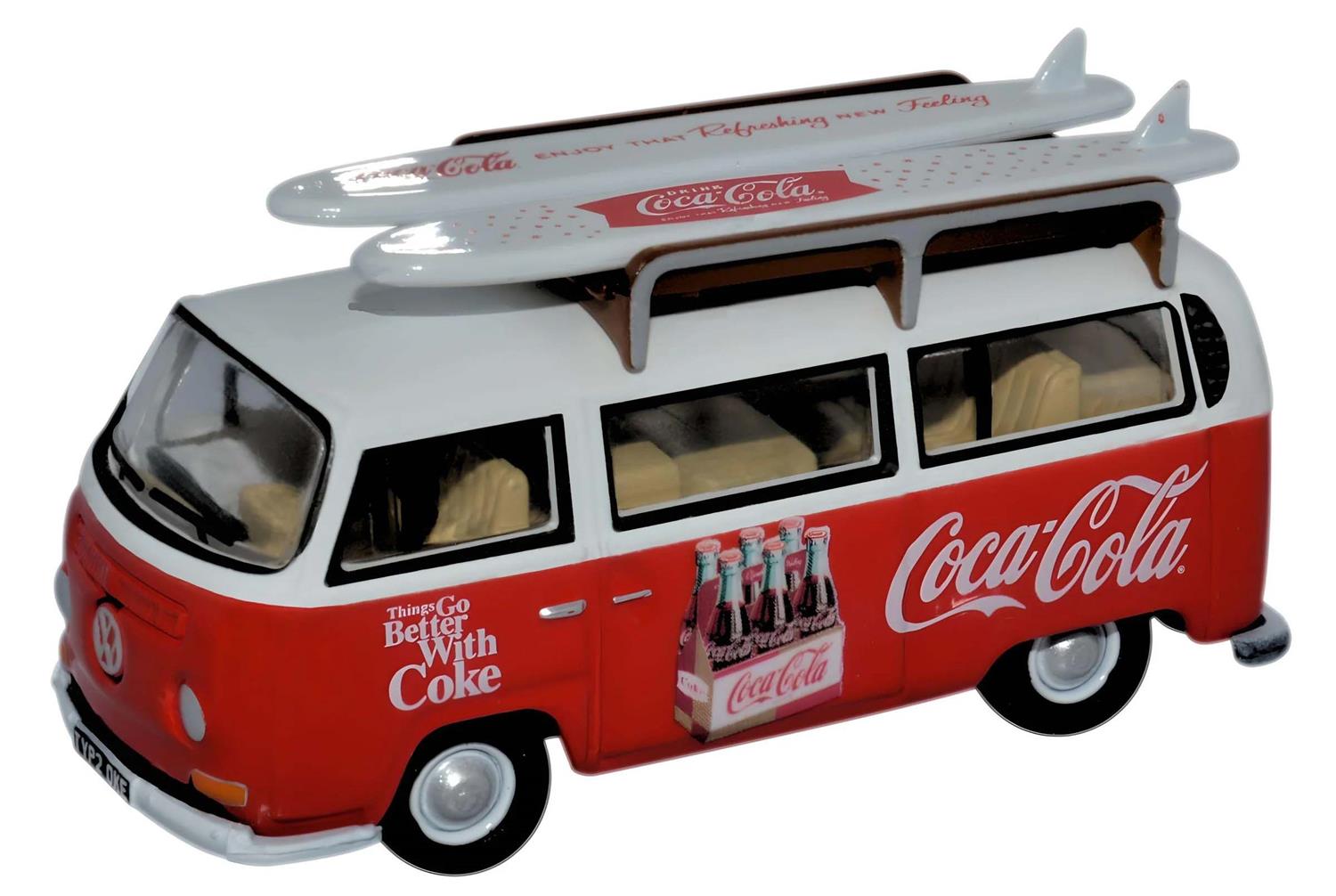 Oxford Diecast VW Bay Window Coca Cola OD76VW030CC