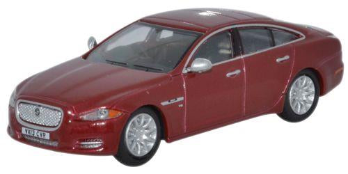 Oxford Diecast Jaguar XJ Saloon Carnelian Red OD76XJ003