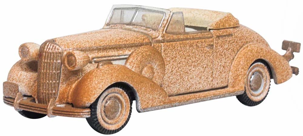 Oxford Diecast 1936 Buick Special Convertible Coupe Junkyard Project OD87BS36006