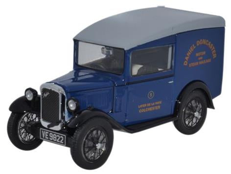 Oxford Diecast Austin Seven RN Van Daniel Doncaster ODASV005