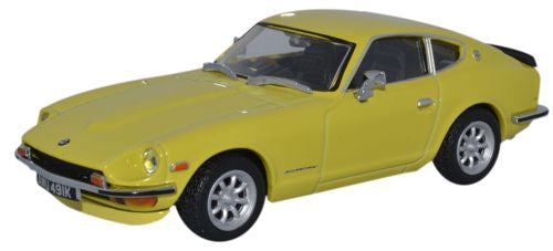 Oxford Diecast Datsun 240Z Yellow 112 ODDAT002