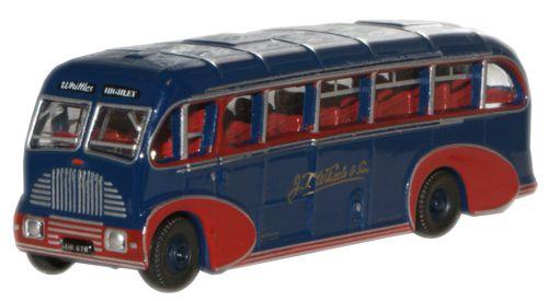 Oxford Diecast Burlingham Sunsaloon Whittles Coaches ODNBS004