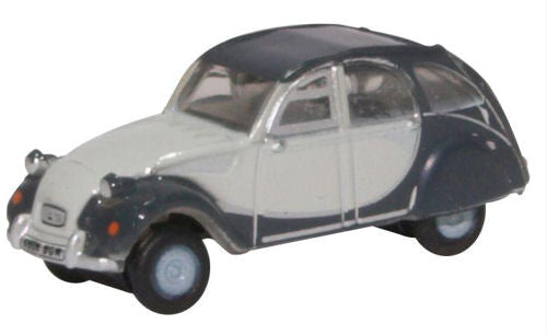 Oxford Diecast Citroen 2CV Charleston Two Tone Grey ODNCT006