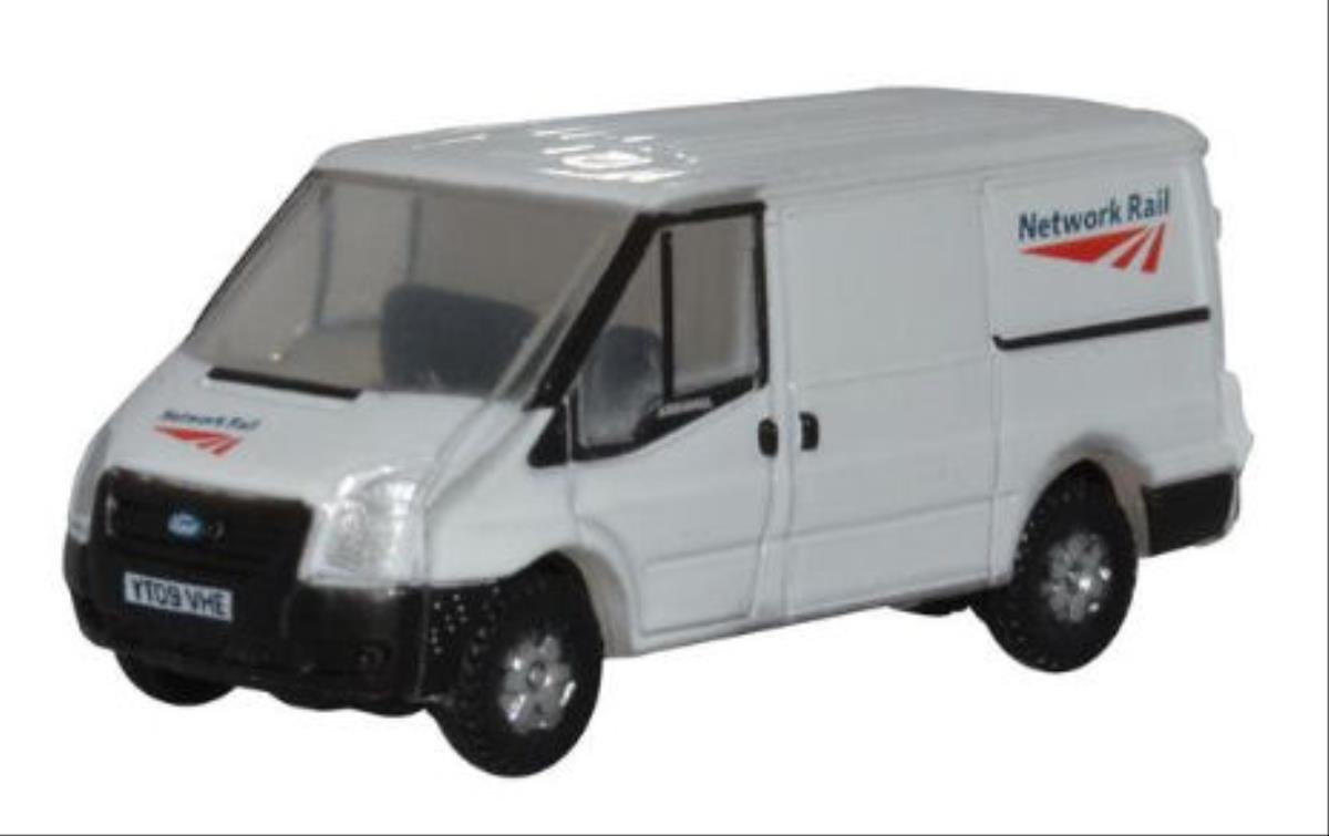 Oxford Diecast Ford Transit MkV SWB Low Roof Network Rail ODNFT023