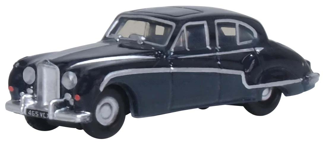 Oxford Diecast Jaguar MkVIII Indigo Blue/Cotswold Blue ODNJAG8003