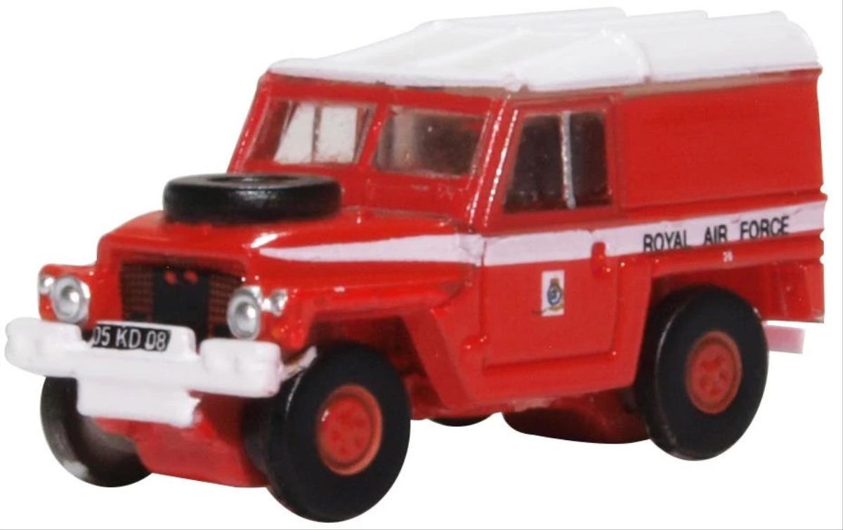 Oxford Diecast Land Rover Lightweight RAF Red Arrows ODNLRL003