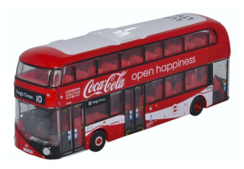 Oxford Diecast Routemaster (New) London United/Coca Cola ODNNR004CC