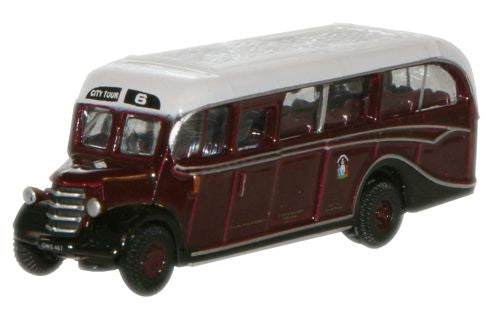 Oxford Diecast Bedford OB Coach Edinburgh ODNOB011