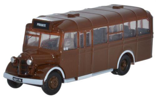 Oxford Diecast Bedford OWB Brown As Delivered ODNOWB002