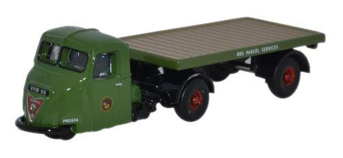 Oxford Diecast Scammell Scarab Flatbed BRS Parcels ODNRAB005