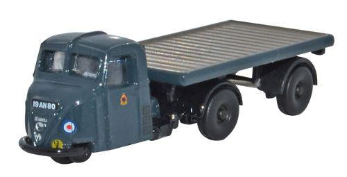 Oxford Diecast Scammell Scarab Flatbed Trailer RAF ODNRAB011