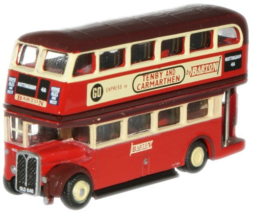 Oxford Diecast Regents RTL Bus Barton Transport ODNRTL003