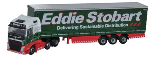 Oxford Diecast Volvo FH4 Curtainside Eddie Stobart ODNVOL4001