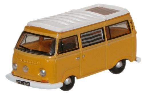 Oxford Diecast VW Camper Bay Window Marino Yellow/White ODNVW008