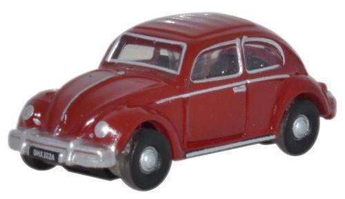 Oxford Diecast VW Beetle Ruby Red ODNVWB002