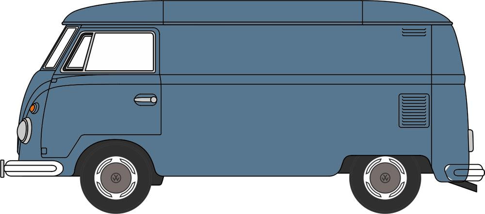 Oxford Diecast VW Split Screen T1 Van Dove Blue ODNVWS003