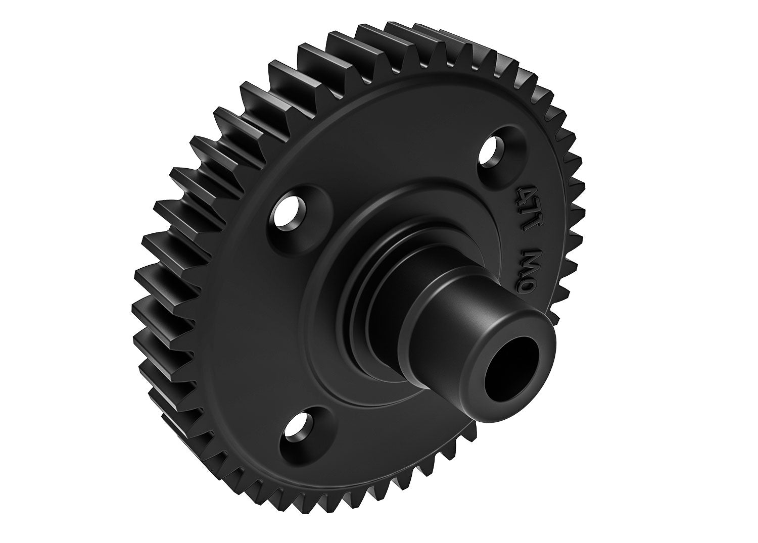 Spur gear, 47-tooth (0.8 metric pitch, compatible with 32-pitch) (for centre differential)