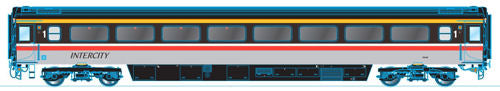 Oxford Rail Mk3a FO Coach Intercity Swallow 11046 OR763FO002B