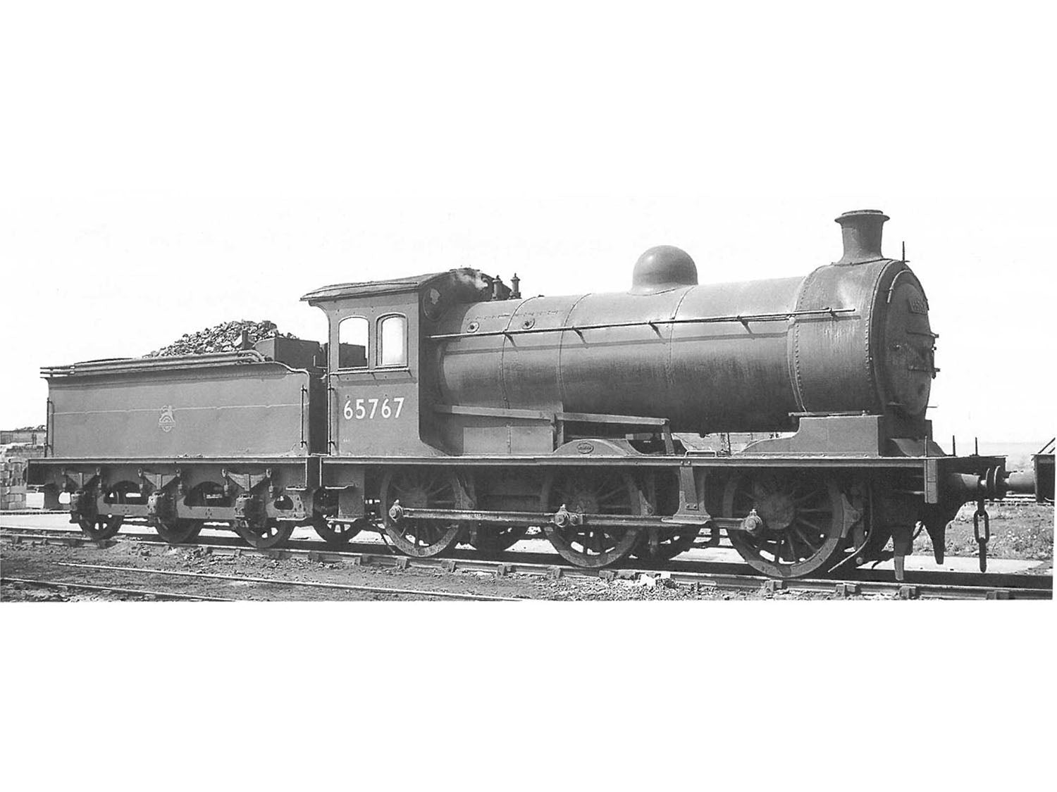 Oxford Rail J26 Class 65767 BR Early Plain Black OR76J26002